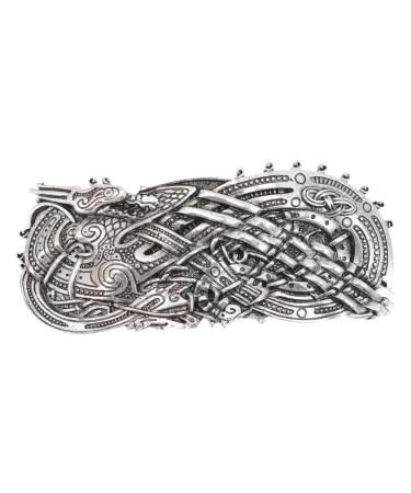 FRCOLOR Vintage Viking Hairpins Hair Accessories for Girls Hair Accessory for Girls Hair Slide Hollow Bun Cage Viking Hair Pin Hair Clip Hair Bun Stick Alloy Ireland Miss