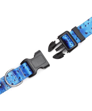 Suredoo Adjustable Soft Nylon Dog Collar for Small Medium & Large Dogs Ocean Color (S 25-40 cm Neck) - Buy Online on GoSupps.com