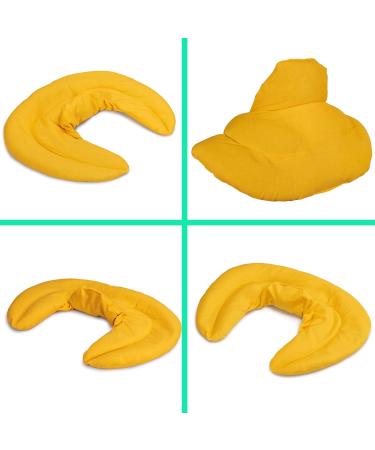 Cozy Neck Pillow with Stand-Up Collar - Mango Cherry Stone Heat Pad | Comfort & Warmth for Travel - Buy Online on GoSupps.com