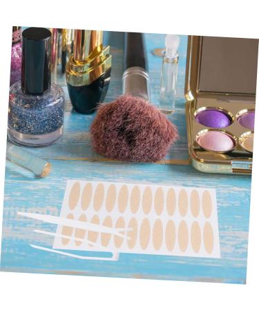 FOMIYES 2 Sets Double Eyelid Sticker Boob Tape Double Sided Eye Lift Strips Creative Invisible Eyelid Tape 3.5x2.4x0.1cmx2pcs Blackx2pcs - Buy Online on GoSupps.com