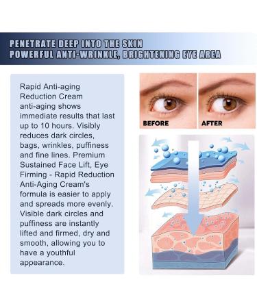  Orgrul Anti Wrinkle Serum Instant Firm Eye Cream with Collagen & Aloe Vera Extract Eye Cream for Dark Circles and Parasite Eyelids Eliminates Wrinkles - Buy Online on GoSupps.com