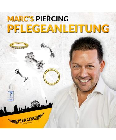 ProntoLind Piercing Care Set - Gel 10ml & Spray 75ml | International Shipping Available - Buy Online on GoSupps.com