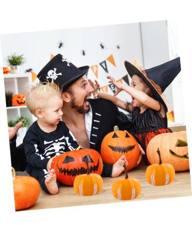 PRETYZOOM 60 pcs Halloween pumpkin simulation small pumpkin halloween manual Accessories little pumpkin pumpkin Halloween pumpkin decoration fake pumpkin simulation pumpkin Foam decorate Yellowx3pcs 2.2X3.4CMx3pcs - Buy Online on GoSupps.com