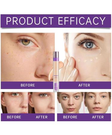 Concealer Stick Corrector Concealer Full Coverage Cover Stick Creamy Finish Longwear Face Makeup 10 ml Blemish Eraser for Dark Circles and Under Eyes - Buy Online on GoSupps.com