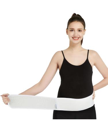 Neotech Care Adjustable Maternity Belt - Light and Breathable Pregnancy Belly Support Band - White Regular Size - Buy Online on GoSupps.com