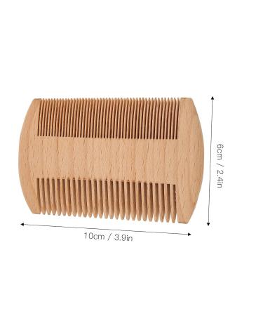 Buy Wooden Beard Comb - Portable Fine Teeth Grooming Tool for Men | International Shipping Available - Buy Online on GoSupps.com