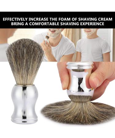 Premium Nylon Hair Shaving Brush for Men - Skin-Friendly Soft Beard Brush with Rich Foam - Perfect Gift & Portable Styling Tool - Buy Online on GoSupps.com