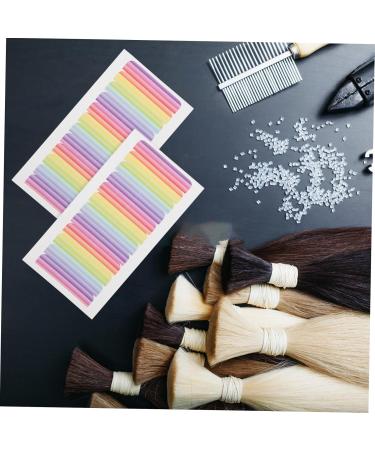 FRCOLOR 8 Sheets Traceless Wig Film Double Sided Adhesive Tape Hair Bands Hair Ribbon Wigs Double Sided Tape Toupee Lace Wig Tape Wig Adhesive Bald Cap Adhesive Glue Scalp Accessories - Buy Online on GoSupps.com