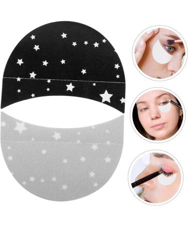  Didiseaon Didiseaon 100pcs Eyeshadow Stickers Eye Makeup Stickers Eye Shadow Stamp for Makeup Stencils Eyeliner Nonwoven Fabric Black - Buy Online on GoSupps.com