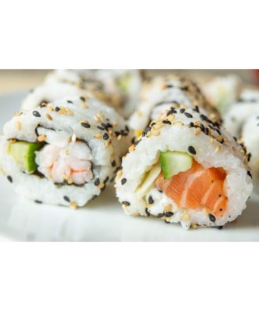 Emma Basic - Roasted White Sesame Seeds 150g | High in Fiber | Protein Source | Vegan | Rich Aroma | Antioxidants - Buy Online on GoSupps.com
