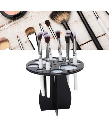 Sonew Makeup Brush Drying Rack - 14 Hole Multifunctional Holder for Artists & Nail Brushes - Black - Ideal for Makeup Lovers - Buy Online on GoSupps.com