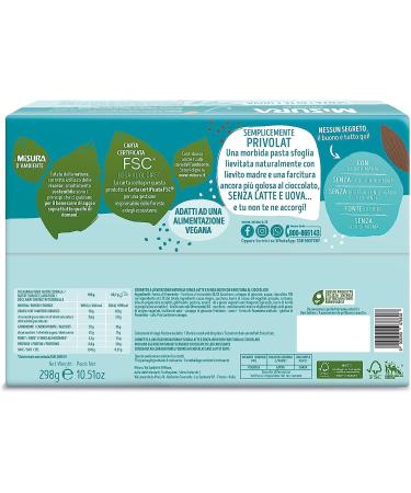  Italian Gourmet E.R. Misura Privolat Cornetti Cioccolato Privolat Lot de 6 croissants au chocolat sans lait ni ufs 298 g + polpa italien Gourmet 400 g - Buy Online on GoSupps.com