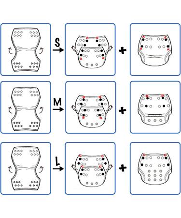 Pink & Blue Reusable Swimming Diaper Trousers for Babies & Toddlers (4.5-16 kg) - Eco-Friendly Swimsuit Trunks for Boys & Girls - Blue M (1 Pack) - Buy Online on GoSupps.com