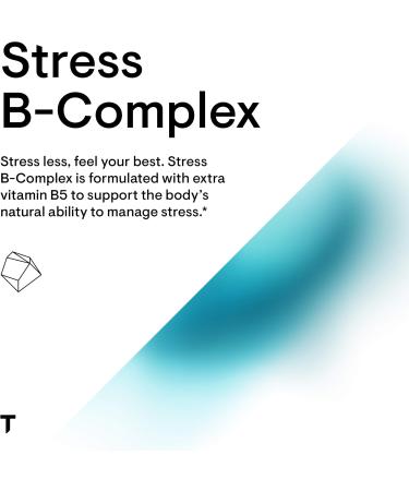 Thorne Stress B-Complex - Vitamin B Complex for Stress Support - 60 Capsules - 60 Servings - Buy Online on GoSupps.com