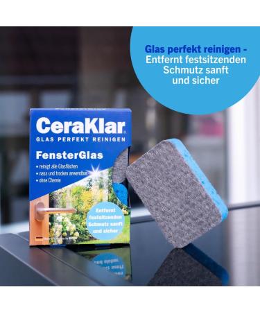 Abrazo Cera Clear Window Glass Cleaner - 2 Pack Scratch-Free Disc Cleaner for Thorough Windscreen Cleaning - Buy Online on GoSupps.com