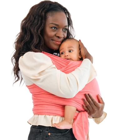 Moby Wrap Baby Carrier - Element | Adjustable Baby Wrap for Newborns & Infants | Keeps Baby Safe & Secure | Ideal Baby Gift | Fits All Body Types | Watermelon - Buy Online on GoSupps.com