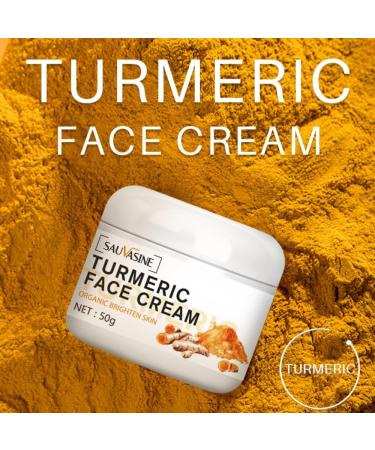 Turmeric Face Cream - Natural Turmeric Skin Moisturizer for Face & Body - Facial Moisturizing Cream - Buy Online on GoSupps.com