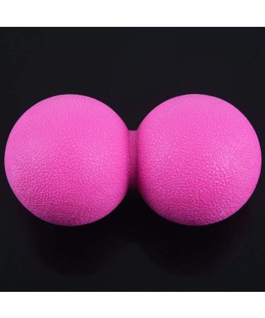 Pyugxab TPE Gym Fitness Ball Portable Massage Ball for Stress Relief & Improved Blood Circulation | Pink Therapy Exercise Ball - Buy Online on GoSupps.com