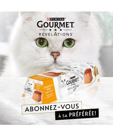 GOURMET Revelations Chicken in Sauce for Adult Cats | 4 x 57g - Premium International Cat Meals - Buy Online on GoSupps.com