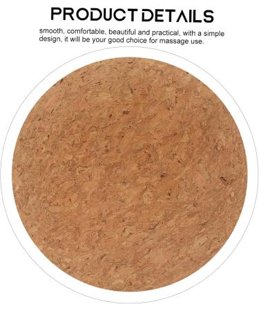 Beavorty 2-in-1 Cork Yoga Ball & Massage Device - Ideal for Body Massage Fascia Roller and Fitness Aid - Buy Online on GoSupps.com