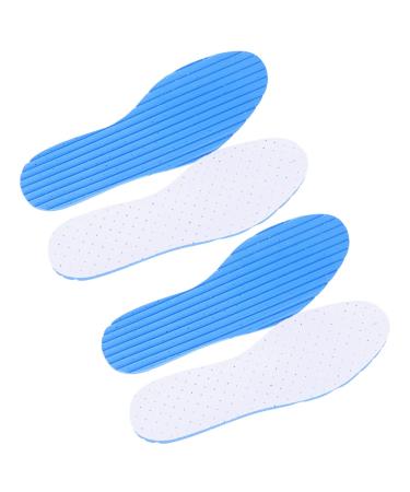 FOMIYES 4 Pairs Sweat-Absorbing Thin Insole Sports Accessory Universal Shoe Insoles Thin Shoe Pads Shoe Inserts Sports Insoles Shockproof Shoe Pads Comfortable Shoe Pads Shoe Accessory