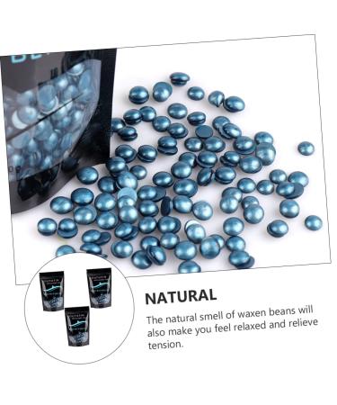 Minkissy 3 Packs Blue Wax Beans for Hair Removal - Body Hot Wax Tool (15.7x10x5CM) | International Shipping Available - Buy Online on GoSupps.com