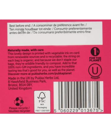 Pukka Teas Love Tea 20 Tea Bags - Buy Online on GoSupps.com