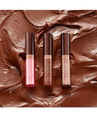 Eveline Cosmetics Choco Glamour Liquid Eyeshadow Stick | Shimmer Cream Eyeshadow Pencil | Waterproof Smoky Eye Makeup for Women & Girls - Buy Online on GoSupps.com