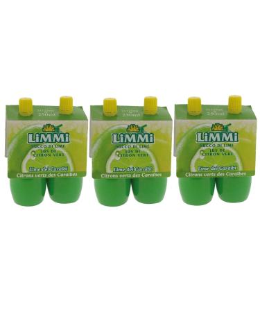 Lot 3x Squeezed lime juice - Limmi - 2 bottles 125ml