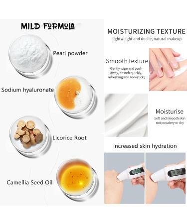 Honey & Beauty Moisture Toning Light Cream Hydrating Beauty Face Cream for Dry Skin Moisturizing Tone Up Cream Waterproof Lazy Brightening Cream Nude Makeup Cover (50ml) - Buy Online on GoSupps.com