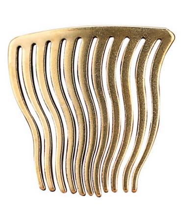 FRCOLOR 1pc Hairpin Bridal Headdress Vintage Hair Comb Wedding Hair Comb Banquet Headdress Brass Hair Comb Wedding Headwear Brass Antique Clip Handmade Hair Clip Hair Clip Decor