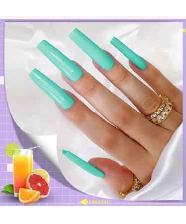 Honey Joy Dip Powder Nail Kit - 4 Colors Neon Bright Green Purple Dipping Powder Set - Salon Quality Manicure at Home - Dip-7pcs-02 - Buy Online on GoSupps.com