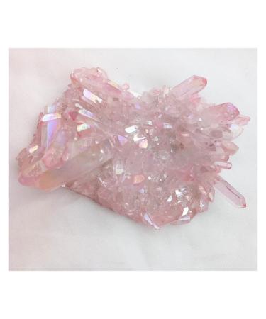 Natural Crystal Stone Cluster Beautiful Aura Angel Quartz Crystal Cluster yuebang JIZTGEDM