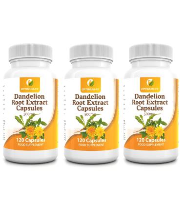 Dandelion Root Extract Capsules 500 mg 120 Capsules 3