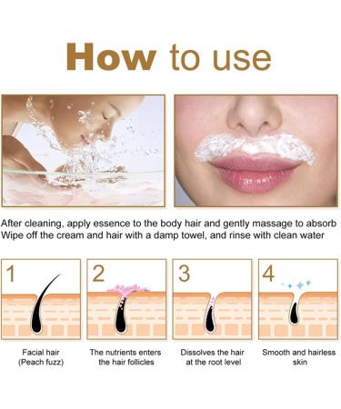  BAInuai Hair Removal Cream for Face 50g Coconut Lip Chin for Women for Sensitive Body Skin Gentle Non-Irritating Hair Removal Cream (1PCS) - Buy Online on GoSupps.com