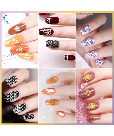 Biutee 5PCS Nail Stamping Plates Set | Nail Art Stamper & Scraper | Gift Box | Lace, Flower & Butterfly Designs - Buy Online on GoSupps.com