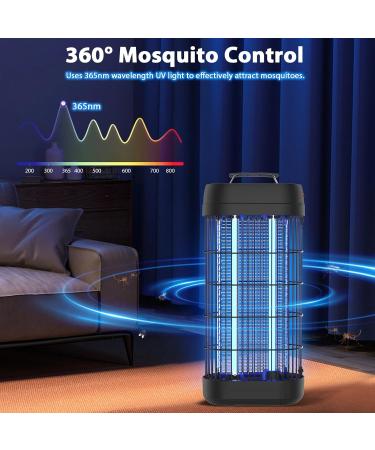 EuQQZZU Insect Killer - 22W Mosquito Trap Lamp with 1800V & 3 Advanced Mosquito Control Technologies | Perfect for Indoor & Outdoor Use - Buy Online on GoSupps.com
