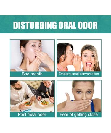 Fresh Breath Oral Care Essence - Tooth-Friendly Gel & Natural Freshening Drops (30ml 2PCs) - Long-Lasting Odor Removal - Buy Online on GoSupps.com