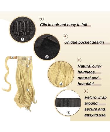 Messy Bun Hair Piece for Women Synthetic Long Curly Ponytail Hair Extensions Wraparound Ponytail 22 Inches Women Hair Accessories Bun Hair Extensions Hair Scrunchies (Color : 8-27 Size : 22inches) 22inches 8-27 - Buy Online on GoSupps.com