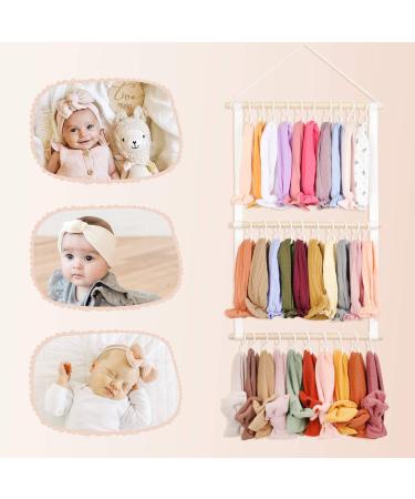 Mofasvigi Macrame Baby Headband Holder - White 02 | Hairband Storage for Girls - Buy Online on GoSupps.com