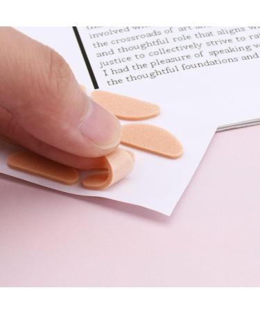 100 Pairs Soft Sponge Nose Pads for Glasses - Non-Glue Self-Adhesive Nose Pillows for Reading Glasses & Sunglasses - 1mm Thick Skin Color - Buy Online on GoSupps.com