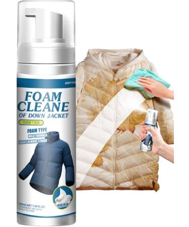 Down Wear Detergent Downwear Detergent Foam Spray Oil Stain Remover for Clothes and Downwear Laundry Detergent for Juice and Oil Stains Qmisify - Buy Online on GoSupps.com