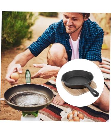 Frying Pan Japanese Frying Pot Outdoor Cooker Breakfast Griddle BBQ Grill Pan Iron Skillet Frying Pan Cooking Utensils Pan Camping Pots Mini Pan Japan (Color : 14cm Size : 24X15.5X3CM) 24X15.5X3CM 14cm - Buy Online on GoSupps.com