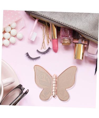 Mipcase 2 pcs Useful Cheek Shadow Beauty Foundation Sequin Cosmetic Makeup Supply Plate Accessory Blusher 1 count (Pack of 1) As Shown 1x2pcs - Buy Online on GoSupps.com