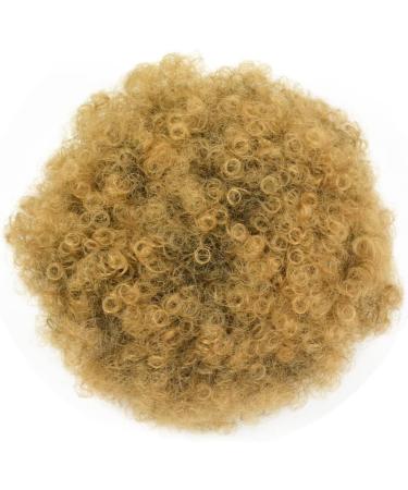 Short Synthetic Afro Kinky Curly Ponytail Extension | Clip On Drawstring Curly Ponytail Bun - Medium T1B/27 - Buy Online on GoSupps.com