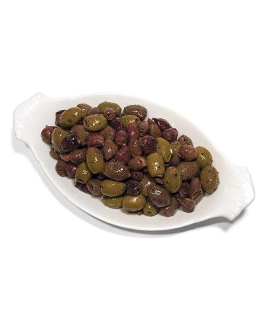 Byzantine Pitted Olive Mix - Country Style | 5 Pound Jar - Buy Online on GoSupps.com