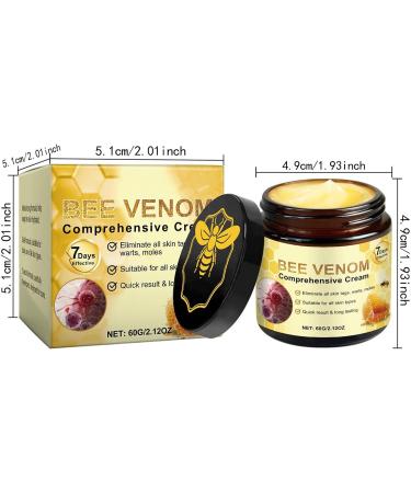  Mimoqk Bee Cream Face Moisturizer Skin Renewal and Firming Lotion Multi-Functional Face and Body Hydrating Nourishing Balm for All Skin Types 2oz Unisex - Buy Online on GoSupps.com