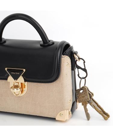 Buy Lawn 12-Piece Mini Carabiner Set - Small Hooks for Camping Hiking Travel & Keychains (Black) | International Shipping Available - Buy Online on GoSupps.com