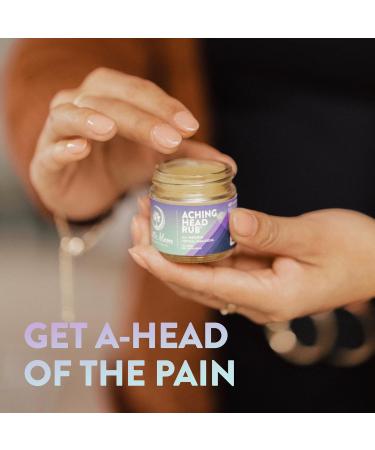 Little Moon Essentials Aching Head Rub 1 oz - Topical Analgesic for Pain Relief - Buy Online on GoSupps.com