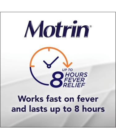 Motrin Children's Liquid Pain Relief Reduces Fever for up to 8 hours Ibuprofen Fruit Flavour Dye Free 120ml - Buy Online on GoSupps.com